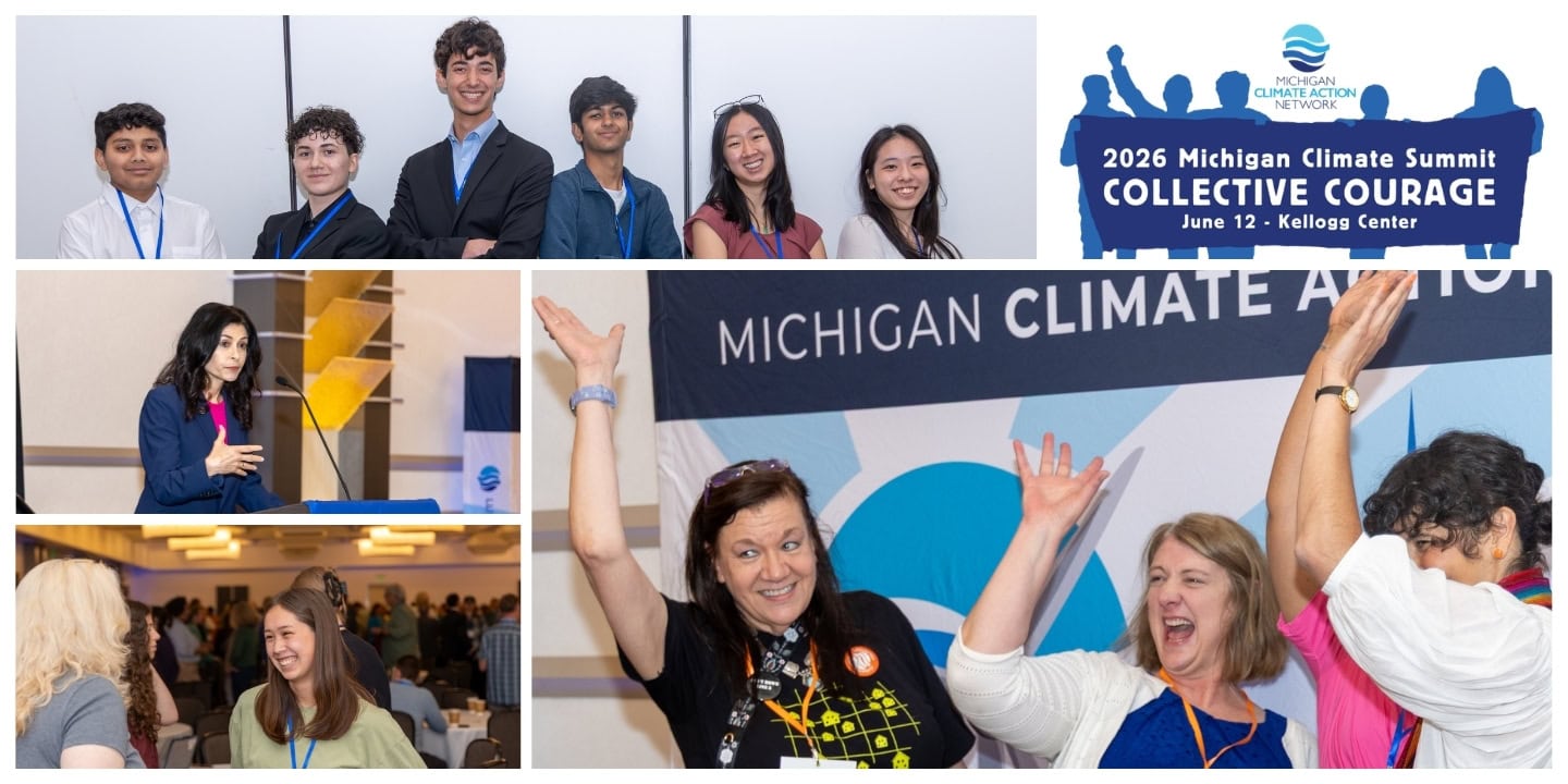 Michigan Climate Action Network logo at 2026 Michigan Climate Summit.