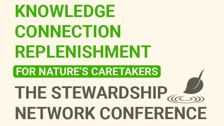 Knowledge Connection Replenishment logo for Nature’s Caretakers conference.
