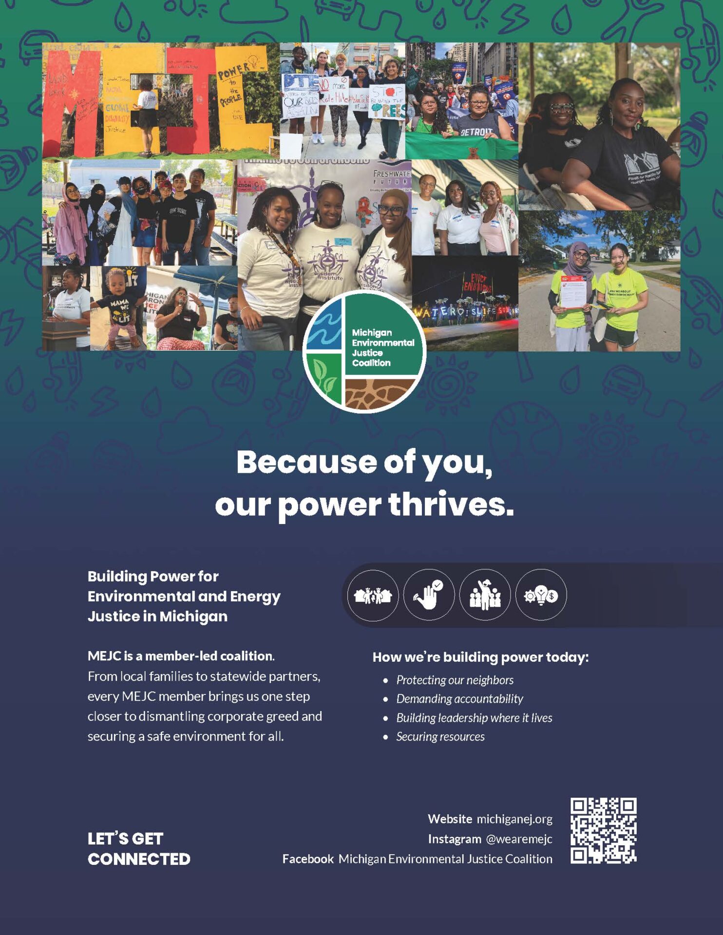Environmental Justice Coalition Logo.