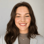 Lyla Hollis smiling portrait, headshot, natural light, casual style.