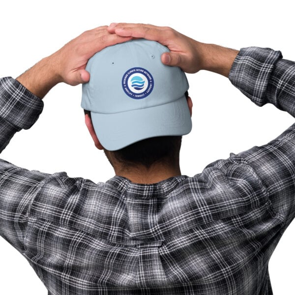 Water Authority logo on light blue cap.