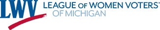 League of Women Voters of Michigan logo.