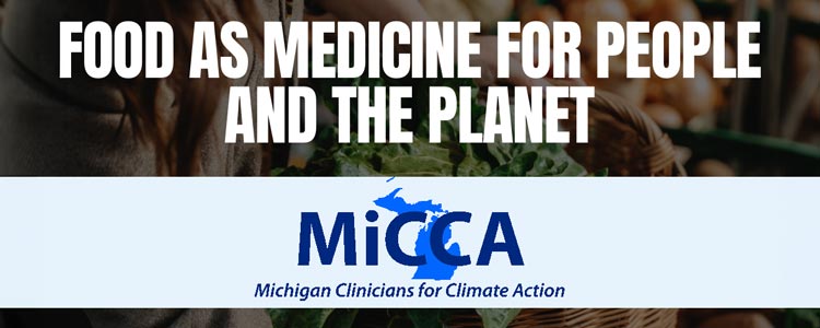 Michigan Climate Action Network logo for climate and health advocacy.