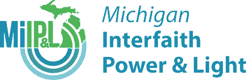 Michigan Interfaith Power and Light logo.
