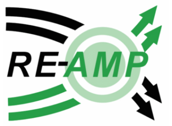 RE-AMP logo