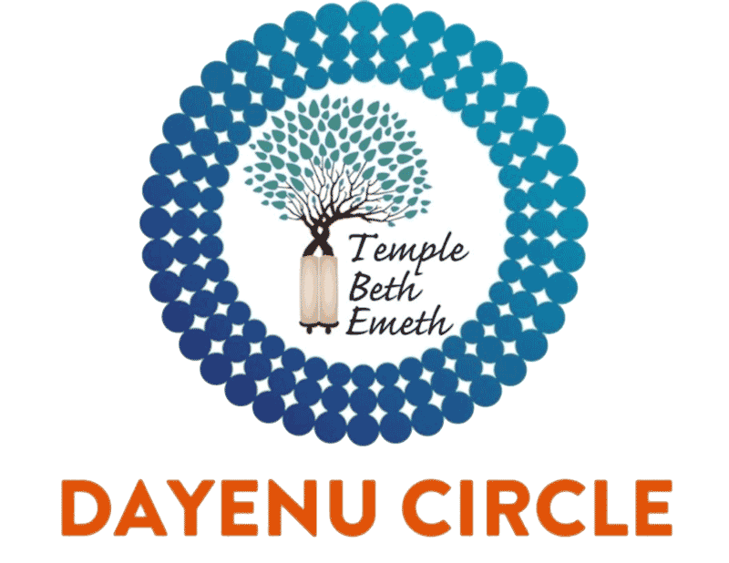 Temple beth emeth dayenu circle
